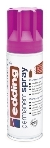 PINTURA ACRILICA EDDING 5200909 PERMANENT SPRAY 200 ml MAGENTA MATE