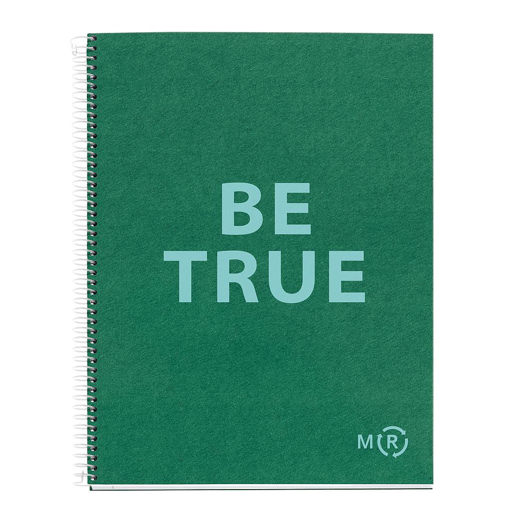 CUADERNO MR46882 NB1 A4 80 CLA 90G BE ECO ESMERALDA