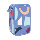 PLUMIER MILAN 081664FAB CONT.3 PISOS FUN ANIMALES AZUL