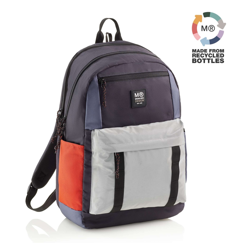 MOCHILA MR19336 TRIPLE AMSTERDAM RECICL RIDER BLUE