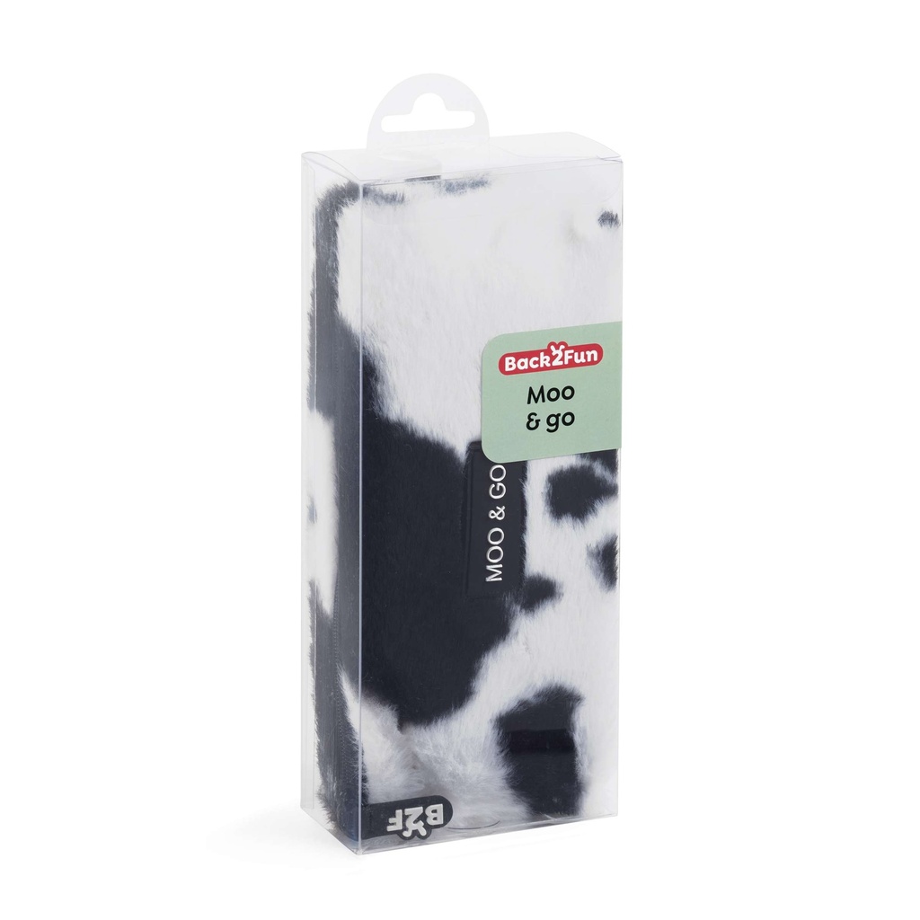 PORTATODO MR19398 PELUCHE MOO&GO BACK2FUN COLORES