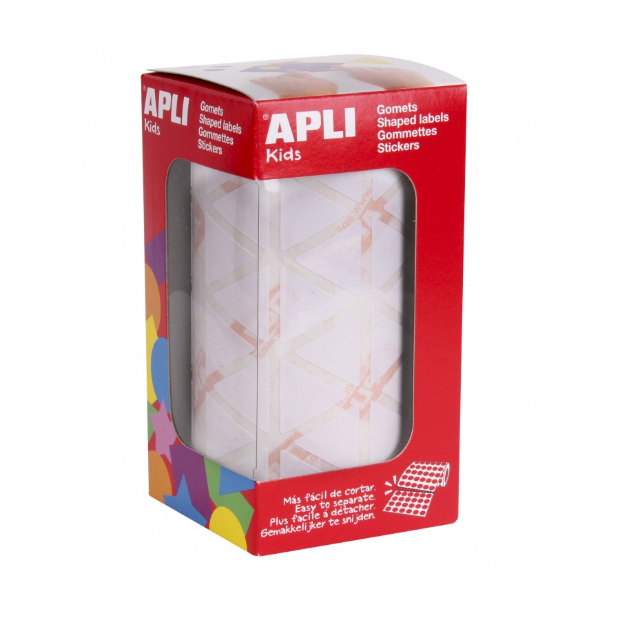 GOMETS APLI 11906 20x20x20MM TRIANG. BLANCOS 2832 UN