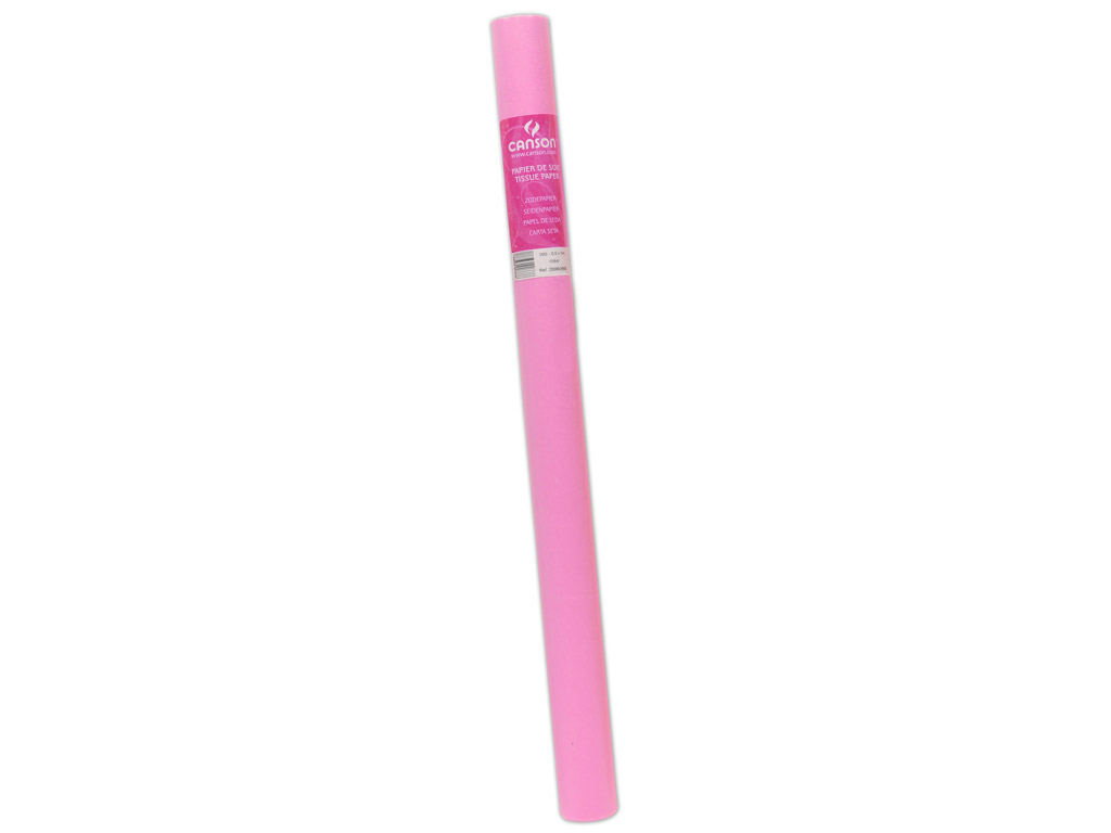 Rollo 50x500 (10) Canson Seda 20g Rosa