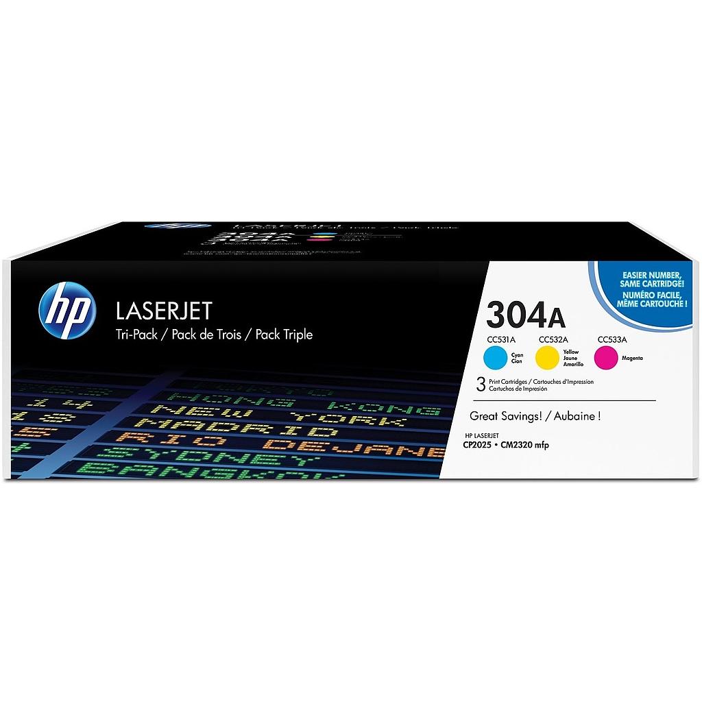 TONER HPCF372AM  CP2025 304A C/M/Y 