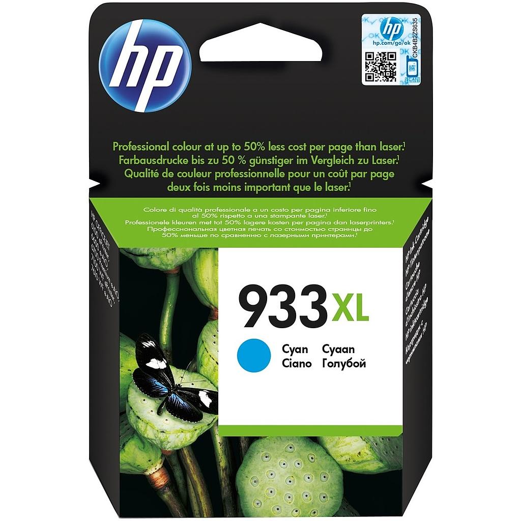CARTUCHO HPCN054AE#BGY Nº933XL CYAN #CN054AE