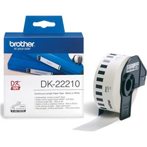 CINTA BROTHER DK22210  DE  BLANCA (29X3048MM)