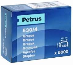 GRAPES PETRUS 77506  MOD. 530/4 MM.C, 5000 U. COBREADA