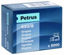 GRAPES PETRUS 77508  MOD. 530/8 MM.C, 5000 U. COBREADA
