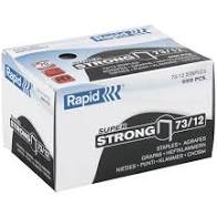 GRAPES RAPID 24890800  73/12 MM. CAJA 5000 SUPER STRONG GALVANIZADA