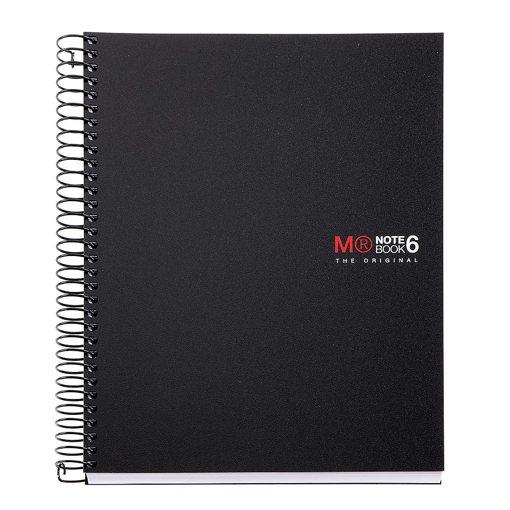 CUADERNO MR 2827 A4 CUADRICULA NEGRO