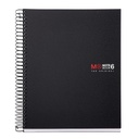 CUADERNO MR 2827 A4 CUADRICULA NEGRO