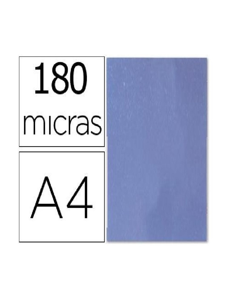 PORTADA DPH 22003 PVC 0.18 A4, CRISTAL, P/100