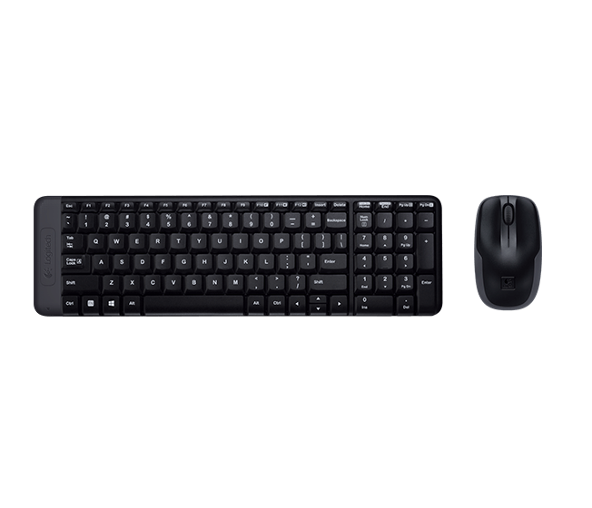 TECLADO/MOUSE 920-003159 MK220 OPTICO WIRELES USB NEGRO