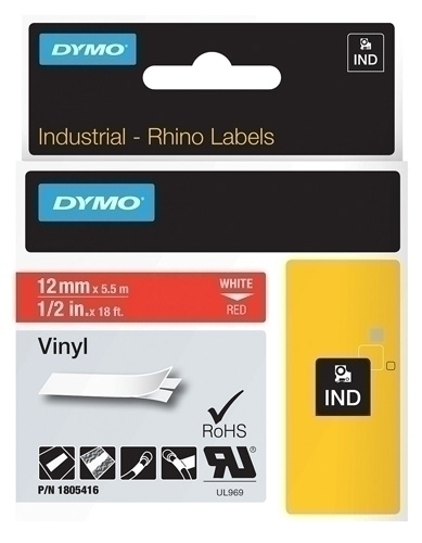 [1805416] CINTA RHINO S0718300 BLANCO 12 MM. RP