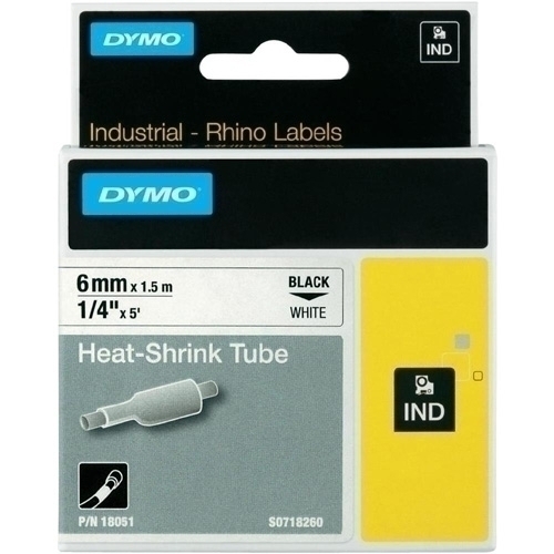 [18051] CINTA DYMO RHINO 18051 TERMO RETRACTIL NEGRO