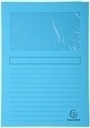 SUBCARPETA EXACOMPTA 50252E FOREVER VENTANA A4 AZUL CLARO