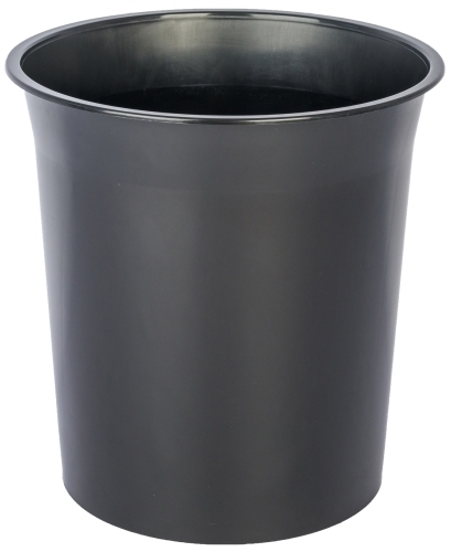 [2001NE] PAPELERA PLASTICO 2001 NE CERRADA 16 LITROS NEGRA