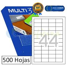 [10511] ETIQUETAS MULTI 3 10511 26X16 1000 UNID