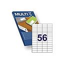 [10491] ETIQUETAS MULTI 3 10491 52,5X21,2 100F