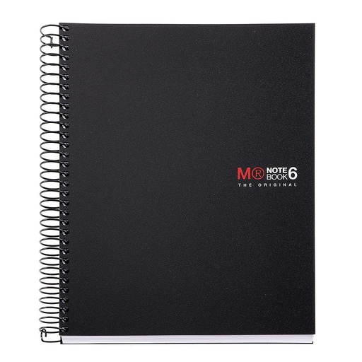 [MR2827] CUADERNO MR 2827 A4 CUADRICULA NEGRO