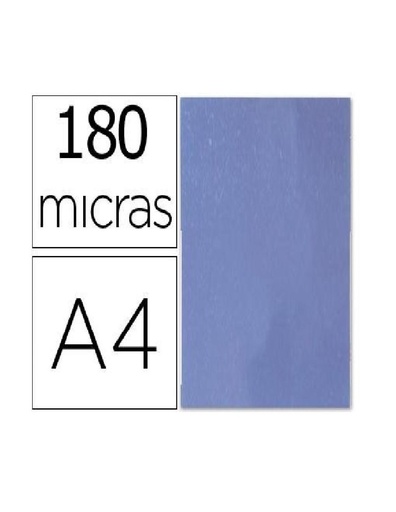 [22003] PORTADA DPH 22003 PVC 0.18 A4, CRISTAL, P/100