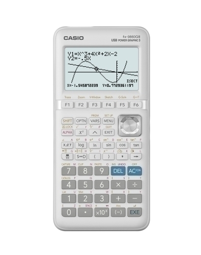 [FX-9860 GII ] CALCULADORA CASIO FX-9860 GII GRAFICA 8 LINEAS 21 CARACTERES 