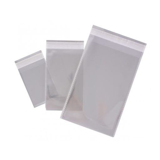 [16222] B.100 BOLSAS PP.CIERRE ADHESIVO250X330MM