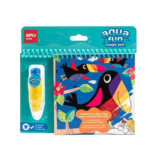 [15225] BLOC COLOREAR PINCEL DE AGUA 4H 1U