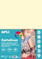 [15116] CARTULINA 170G A4 50H COL.SURTIDO PASTEL