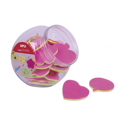 [17900] NOTES APLI 17900 FUNNY 75 HOJAS COLORES