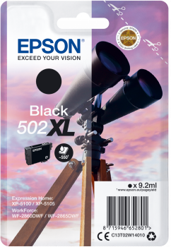 [C13T02W14010] CARTUCHO NEGRO EPSON 502XL