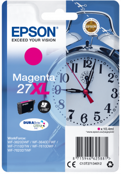 [C13T27134012] CARTUCHO MAGENTA EPSON 27XL