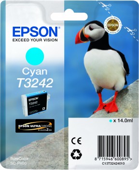 [C13T32424010] CARTUCHO CIAN EPSON T3242