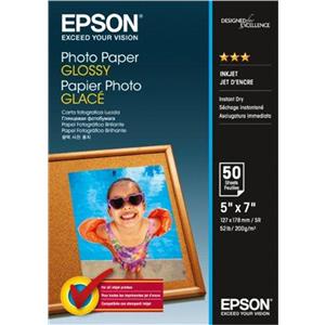 [C13S042545] PAPEL FOTO GLOSSY EPSON 13X18 - 200GR/M (50 HOJAS)
