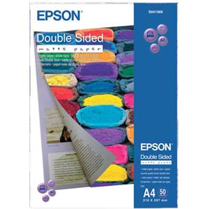 [C13S041569] PAPEL MATE DOBLE CARA EPSON A4 - 178GR/M (50 HOJAS)