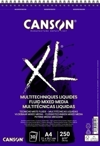 [400110533] Alb Esp 21x29,7 30H Canson XL Mix Media Fluido Fino 250g