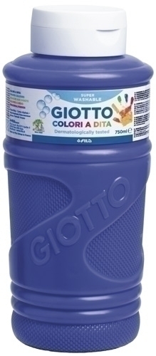 [F536019] Giotto Pintura A Dedos Violeta 750 Ml  