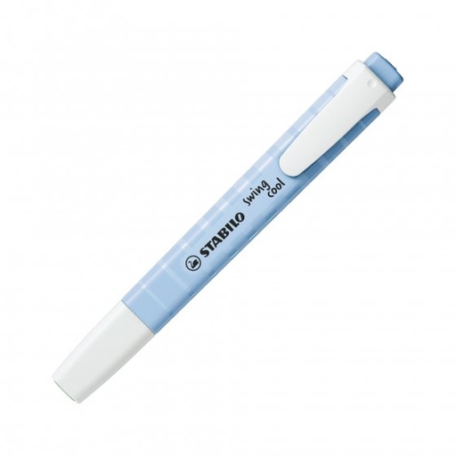 [275/111-8] ROTULADOR FLUORESCENTE STABILO 275/111-8  SWING COOL PASTEL - AZUL NUBLADO NOVEDAD DISP. ABRIL 2020