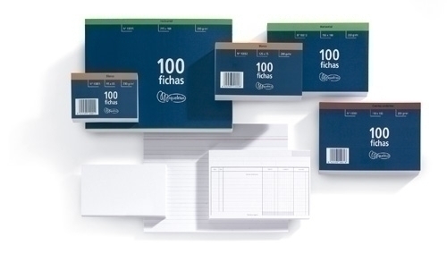[MR10001] PAQUETE FICHAS MR 10001 FICHAS 65X95 SIN RAYAR MR