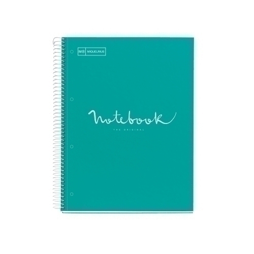 [MR46048] CUADERNO MR 46048 NB-1 A4 80 CLA 90G EMOTIONS TURQUESA MR
