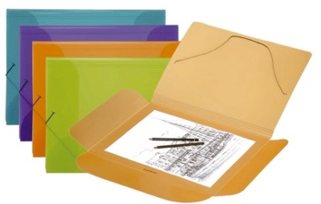[60739-2L] CARPETA FOLDERMATE 60739-2 L
 GOMAS SEMIRIGIDA 3 SOLAPAS A3+ POP GEAR FRESH COLORES