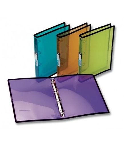 [231-2 L] CARPETA FOLDERMATE 231-2 K ANILLAS 4 ANILLAS 25 MM POP GEAR FRESH VERDE LIMA