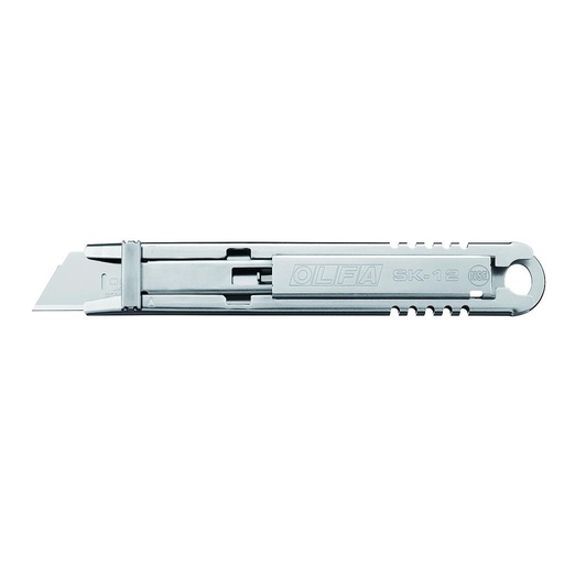[SK-12] CORTADOR OLFA SK-12 SEGURIDAD AUTO RETRACTIL INDUSTRIAL ALIMENTACION HOJA 17,5 CUCHILLA SKB-2S