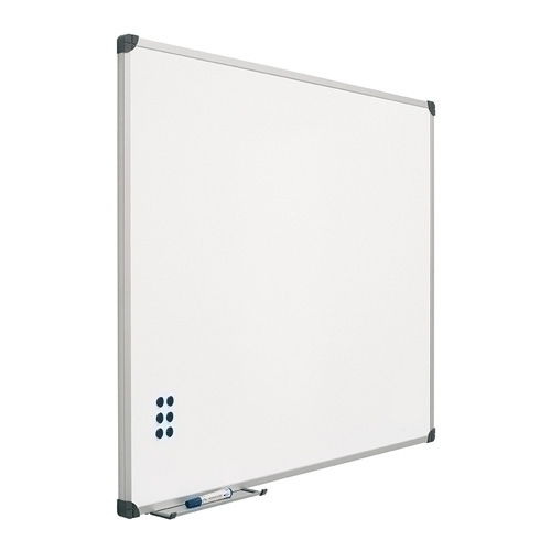 [720/3] PIZARRA DE ACERO VITRIFICADO BLANCO - 100 X 120 CM.
