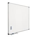 PIZARRA DE ACERO VITRIFICADO BLANCO - 100 X 175 CM.