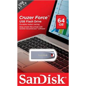 [CZ71064GB35] PEN DRIVER SANDISK SDCZ71-064G-B35 USB CRUZER FORZE 64GB FLASH DRIVE 2.0