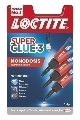 [2640065] PEGAMENTO LOCTITE 2054004 SUPER GLUE-3 3x1g MINI TRIO