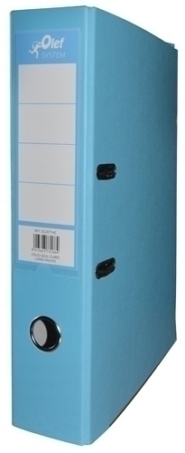 [OL2070AC] ARCHIVADOR OL2070AC OLEF PLASTIF.COLOR A4 75mm AZUL CLARO