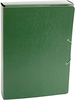 [379BM33] CARPETA CARCHIVO 379BM33 PROYECTOS  CARTON PINTADO A4 GOMAS 9 cm VERDE