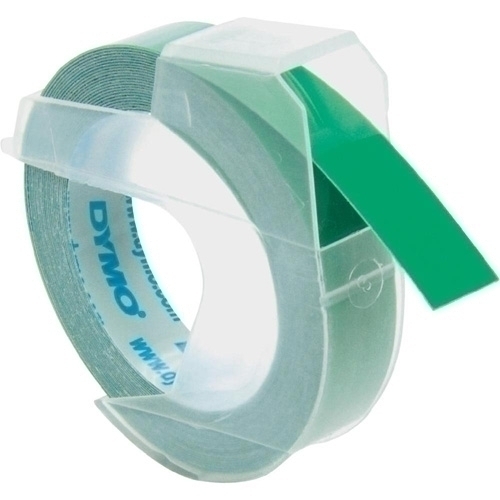 [S0898160] CINTA ROTULAR DYMO S0898160 TRADICIONAL 3m 9mm VERDE